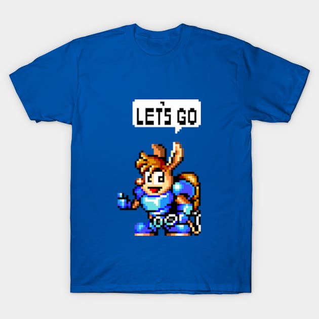 Let's Go! T-Shirt by winsarcade